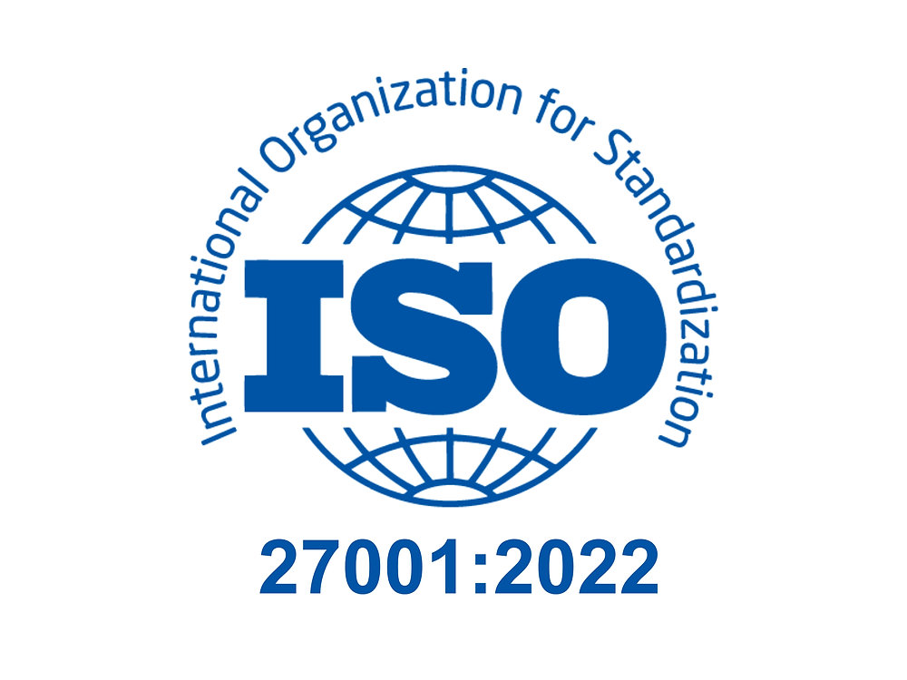 ISO 27001:2022 Certified — International Organization for Standardization
